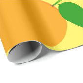 Yummy Mango Tropical Summer Fruit Cadeaupapier (Rol Hoek)