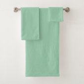 Yummy Mint Groene Effen Kleur Bad Handdoek (Insitu)