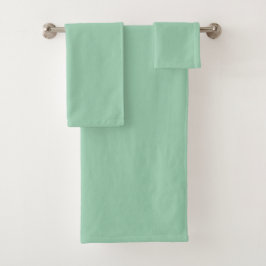 Yummy Mint Groene Effen Kleur Bad Handdoek