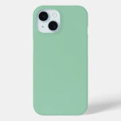 Yummy Mint Groene Effen Kleur Case-Mate iPhone Case (Achterkant)
