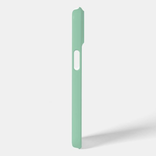Yummy Mint Groene Effen Kleur Case-Mate iPhone Case (Achterkant / Rechts)