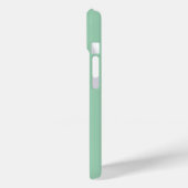 Yummy Mint Groene Effen Kleur Case-Mate iPhone Case (Achterkant / Links)
