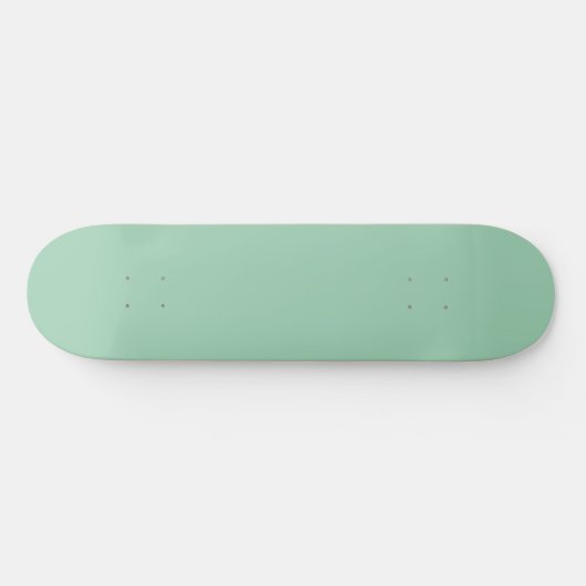 Yummy Mint Groene Effen Kleur Persoonlijk Skateboard (Horizontaal)