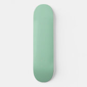 Yummy Mint Groene Effen Kleur Persoonlijk Skateboard (Voorkant)