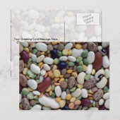 Yummy Mixed bonen Briefkaart (Voorkant / Achterkant)