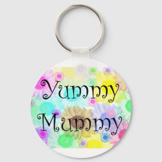 yummy mummy bloemen keyring sleutelhanger