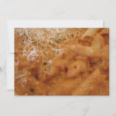 Yummy Pasta Party Kaart (Voorkant)