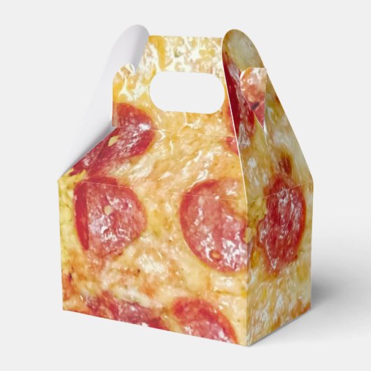 Yummy Pepperoni Pizza 4Artie Bedankdoosjes (Voorkant Zijde)