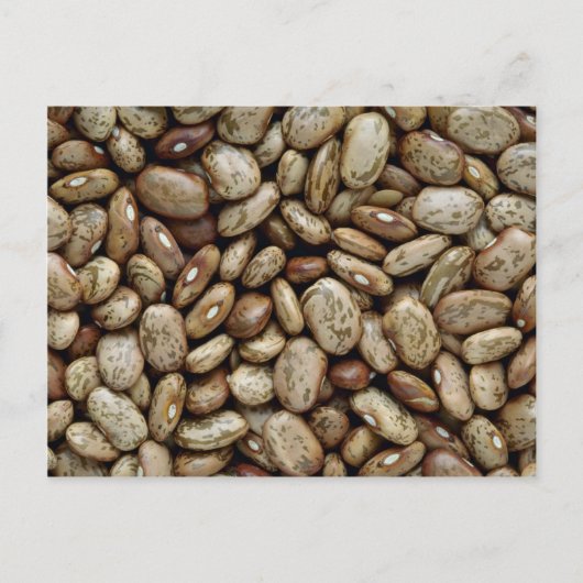 Yummy Pinto bonen Briefkaart (Voorkant)