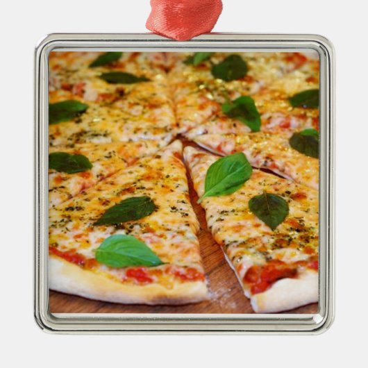 **YUMMY PIZZA** CHRISTMAS ORNAMENT (Voorkant)