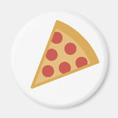 Yummy Pizza Emoji Magneet (Voorkant)