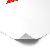 Yummy Pizza Poster (Hoek)