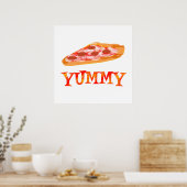 Yummy Pizza Poster (Keuken)