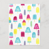 Yummy Popsicles Briefkaart (Voorkant)
