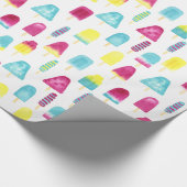 Yummy Popsicles Cadeaupapier (Hoek)