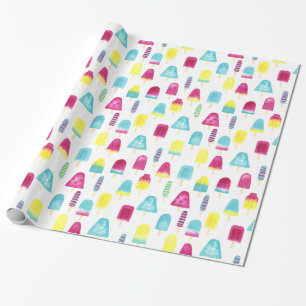 Yummy Popsicles Cadeaupapier