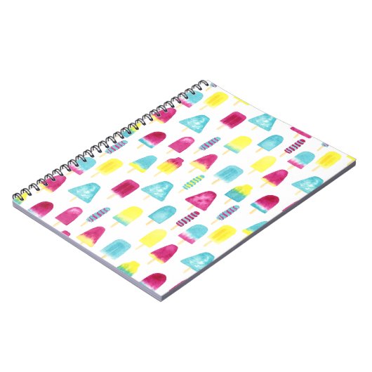 Yummy Popsicles Notitieboek (Linkerzijde)