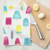 Yummy Popsicles Theedoek (Quarter Fold)