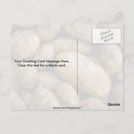 Yummy Potatoes Briefkaart (Achterkant)