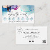 *~* Yummy QR LOGO Rewards Dank u AP29 Klantenkaartje (Voorkant / Achterkant)