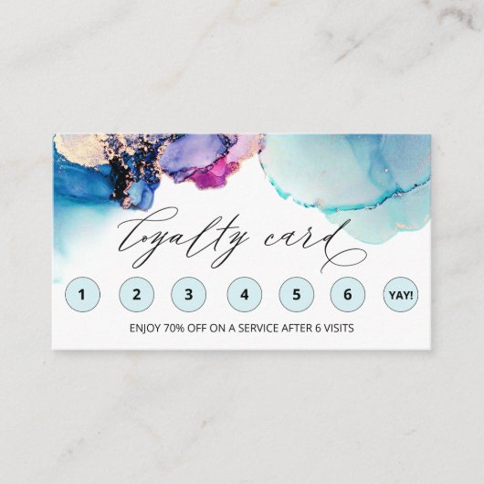 *~* Yummy QR LOGO Rewards Dank u AP29 Klantenkaartje (Voorkant)