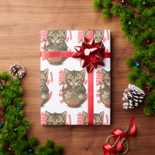 Yummy Ramen Kitten Cadeaupapier
