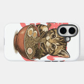 Yummy Ramen Kitten Case-Mate iPhone Case (Achterkant (horizontaal))