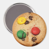 Yummy Realistic Chocolate Snoep Cookie Magnet (Voorkant / Achterkant)