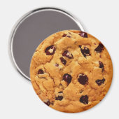 Yummy Realistische Chocolade Chip Cookie Magnet (Voorkant / Achterkant)