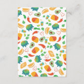 Yummy Receipe Informatiekaartje (Achterkant)