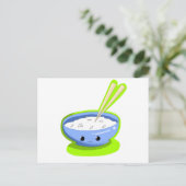 Yummy Rice! Briefkaart (Staand voorkant)