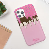 Yummy roze ijzeren ijskappen Case-Mate iPhone case