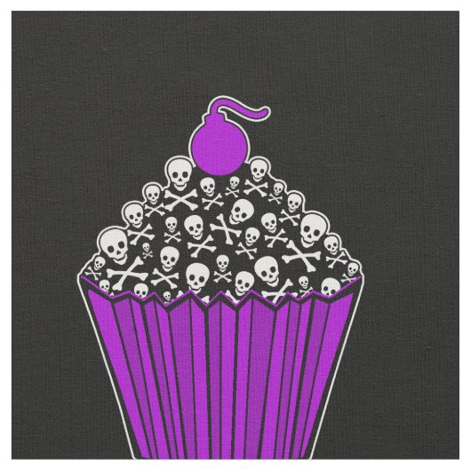 +{ Yummy schedel cupcakes }+ Stof (Close Up)