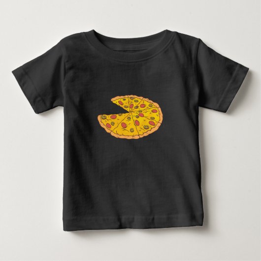 Yummy Sliced Pizza Cartoon Design (Voorkant)