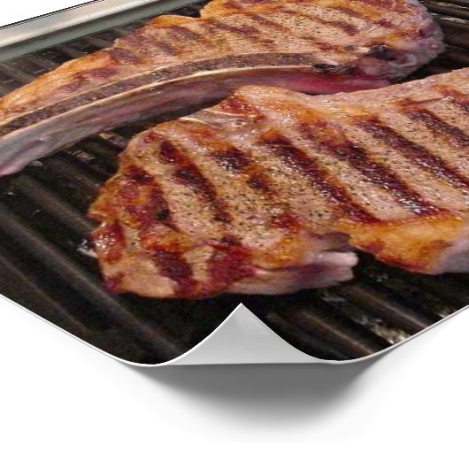 Yummy Steak poster (Hoek)