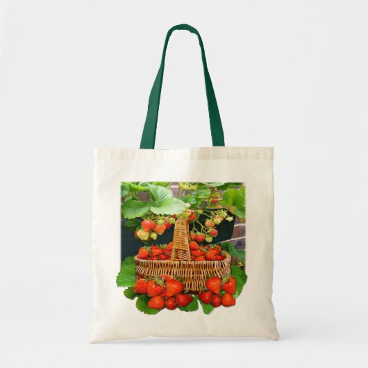 Yummy Strawberries Tote Bag (Voorkant)