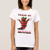 Yummy Strawberry and Chocolate T-shirt (Voorkant)