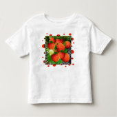 YUMMY STRAWBERRYS T-shirt (Voorkant)