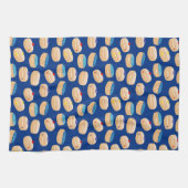 Yummy Sufganiyot Jelly Donuts Hanukkah Pattern Theedoek (Horizontaal)