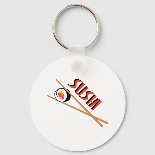 Yummy Sushi Sleutelhanger (Voorkant)