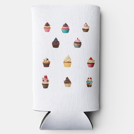 Yummy Sweet Delights Sticker Seltzer Blikjeskoeler (Voorkant)