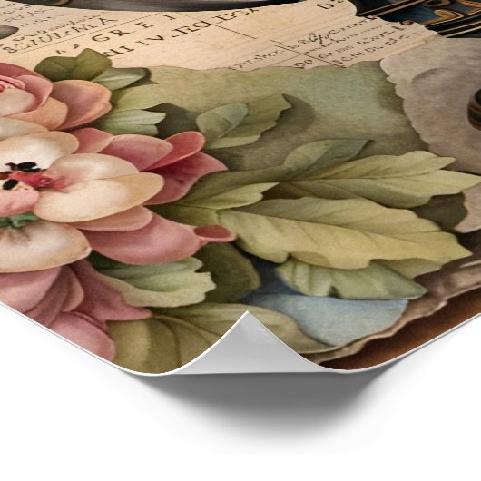 Yummy Sweets  Collage Poster (Hoek)