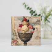 Yummy Sweets Vintage Collage (Staand voorkant)