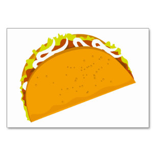 Yummy Taco Bar Tafelkaart Kaart