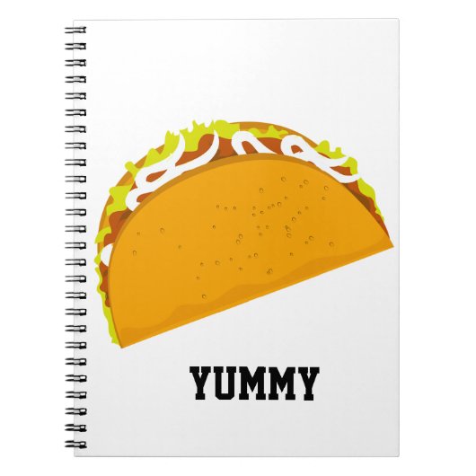 Yummy Taco Notitieboek (Voorkant)