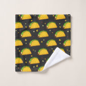 Yummy Taco Pattern Bad Handdoek (Wasdoekje)