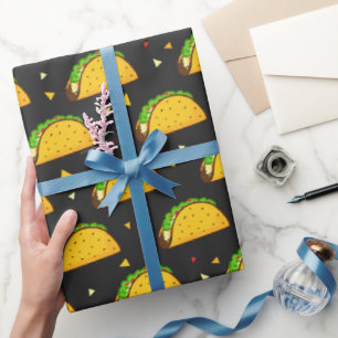 Yummy Taco Pattern Cadeaupapier