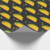 Yummy Taco Pattern Cadeaupapier (Hoek)