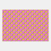 Yummy Taco Pattern Inpakpapier Vel (Voorkant 3)