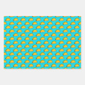 Yummy Taco Pattern Inpakpapier Vel (Voorkant)